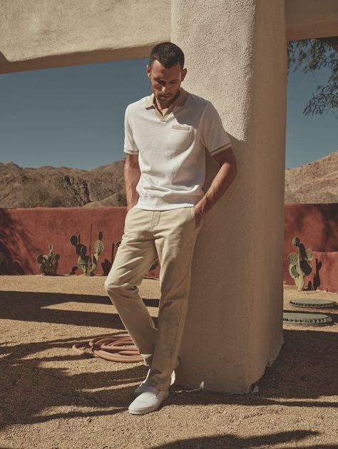 Johnny Collar, Dockers Men, Men's Shirts, Summer 2022, The Office, Men's Clothing, Shirts Tops, Khaki Pants, Vintage Inspired