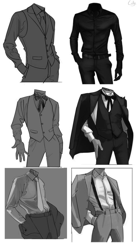 How To Draw Suits And Tie, Men In Suit Sketch, Drawings Of Suits, Anime Guy Pose Reference Sketch, Men Model Drawing, Body Base Drawing Man, Anime Poses Men, Drawing Suits Reference, Anime Suit Reference