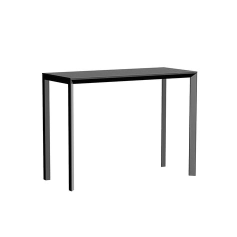 FRAME ALUMINIUM TABLE 140x60x105 by Ramón Esteve | Vondom Products Table Haute, High Table, Food Hall, Table Frame, Aluminum Table, Extruded Aluminum, Design Minimalista, Metal Table, Interior Design Projects