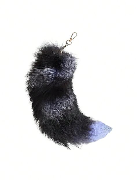 Punk Tactics, Raccoon Tail, Fox Tail Keychain, Tail Keychain, Keys Holder, Striped Bag, Chain Keychain, Fox Tail, Wrap Bangles