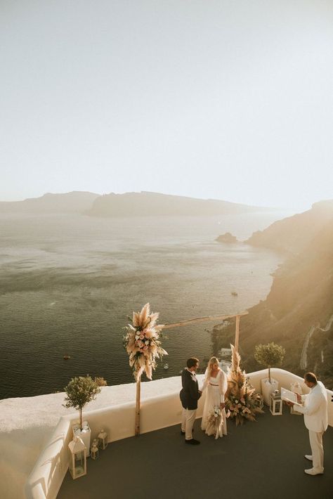 Top 5 Elopement venues in Santorini - LIGHTHOUSE PHOTOGRAPHY Santorini Elopement, Elopement Venues, Imerovigli Santorini, Lighthouse Photography, Lighthouses Photography, Elegant Wedding Venues, Santorini Wedding, Greece Wedding, Wedding Color Palette