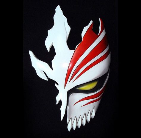 Bleach Mask, Ichigo Hollow Mask, Ichigo Hollow, Hollow Mask, Cosplay Masks, Bleach Cosplay, Grimm, The One, Bleach