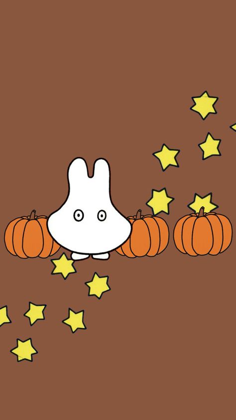 Miffy Halloween Wallpaper, Miffy Autumn Wallpaper, Miffy Fall Wallpaper, Sanrio Fall Wallpaper, Miffy Halloween, Leadership Wallpaper, Miffy Lockscreen, Desktop Wallpaper Fall, Autumn Wallpapers