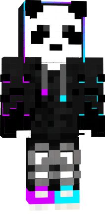 panda gamer | Nova Skin Minecraft Skins Panda, Horse Armor, Nova Skin, Nova Skin Gallery, Minecraft Skin, Pumpkin Faces, Minecraft Skins, Editing Pictures, Pink Glass