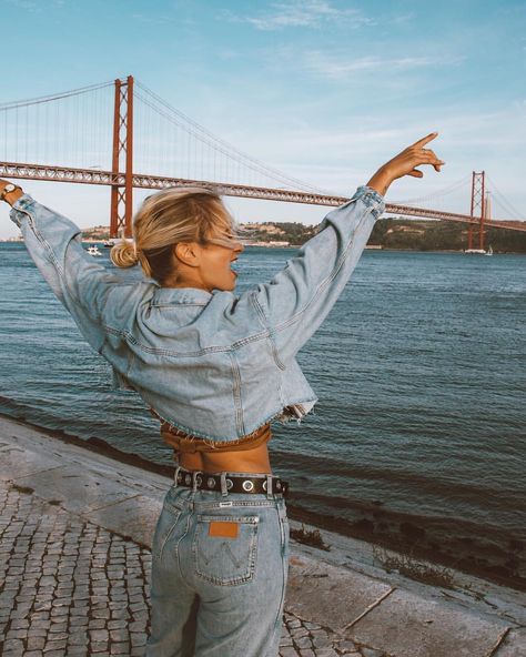 Lisbon Travel, San Fran, City Trip, Insta Photo Ideas, Instagram Inspiration, Travel Aesthetic, Golden Gate, Golden Gate Bridge, Instagram Pictures