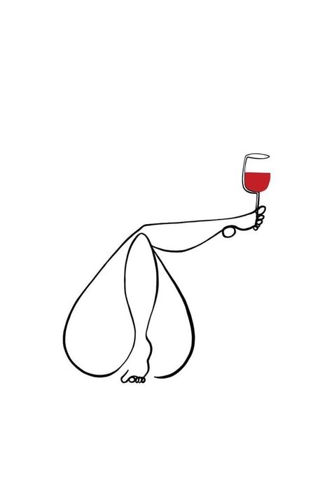 Wine Glass Art, One Line Art, Wine Art, Line Art Design, Abstract Line Art, Creative Tattoos, Wire Art, Line Art Drawings, American Express