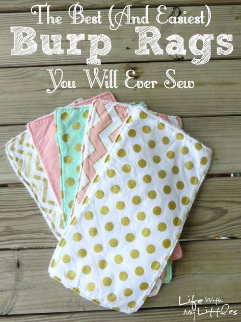 Homemade Baby Gifts, Bubble Quilt, Trendy Sewing Projects, Burp Rags, Sewing Projects Clothes, Diy Baby Gifts, Sew Ins, Baby Sewing Projects, Beginner Sewing Projects Easy