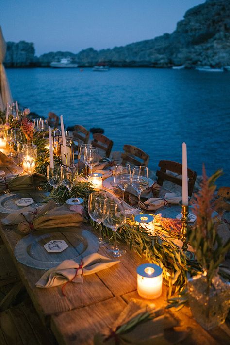 MARVELOUS WEDDING IN LINDOS RHODES Greek Wedding Decor, Olive Decor, Rhodes Wedding, Lindos Rhodes, Beautiful Vows, Olive Wedding, Reception Entrance, Wedding Destinations, Wedding Abroad