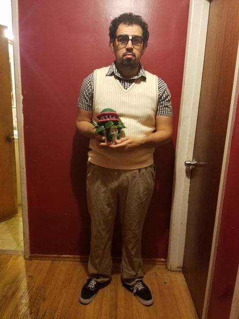 Seymour Little Shop Of Horrors, Little Shop Of Horrors Tattoo, Seymour Krelborn, Little Shop Of Horrors Costume, Little Shop Of Horrors, Horror Tattoo, Halloween Vibes, Halloween Costume, The Holiday