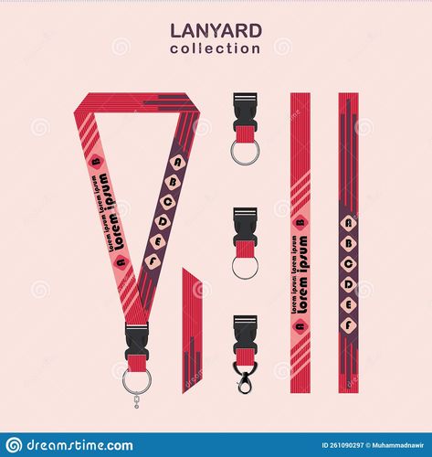 Lanyard Template, Ppt Ideas, Company Illustration, Identity Card Design, Employee Id Card, Bahasa China, Graphic Shapes Design, Hippie Painting, Graphic Design Trends