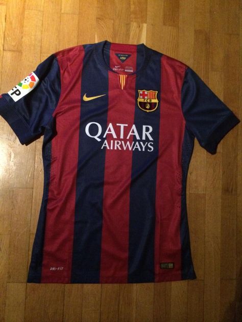 Barcelona Home football shirt 2014 Brazil Clothing, Barca Jersey, Barcelona 2014, Barcelona Jersey, Barcelona T Shirt, Barcelona Shirt, Neymar Barcelona, Barcelona Dress, Barcelona Home