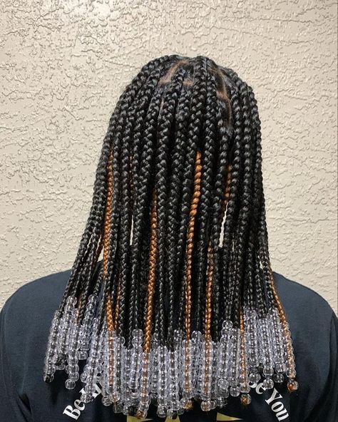 Protective hairstyles with beads\ twists with beads\ fulani braids with beads\ box braids with beads Cute Braided Hairstyles For Short Hair, Box Braids Hairstyles With Beads, Short Box Braids With Beads, Beautiful Hair Braids, Long Braids With Beads, Short Braids With Beads, Cute Hairstyles Braids, Fulani Braids With Beads, Beads In Hair