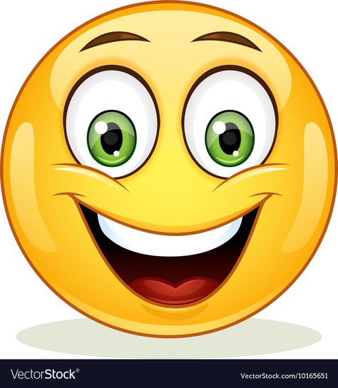 Happy Face Illustration, Happy Face Images, Happy Face Icon, Smile Vector, Happy Icon, Facebook Emoticons, Happy Emoticon, Icon Face, Put On A Happy Face