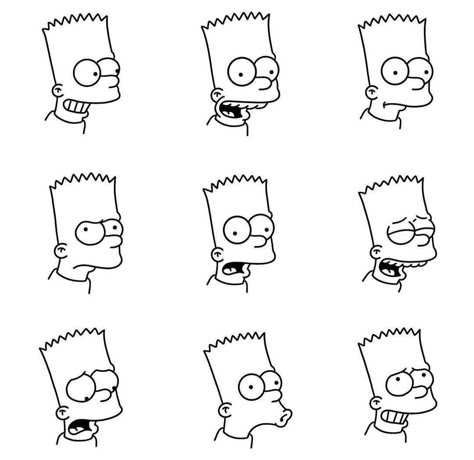 Bart Drawings, Book Nail Art, Friday The 13th Tattoo, Simpsons Tattoo, Nightmare Before Christmas Drawings, Simpsons Drawings, Nail Stencils, Flash Tattoo Designs, Simpsons Art