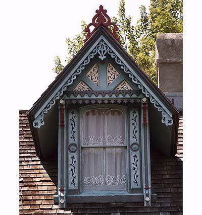 Gingerbread Trim - This Old House G Is For Gingerbread, Porch Trim, Carved Rosettes, Gingerbread Trim, Victorian Windows, Gable Trim, Victorian Exterior, Timber Frame Construction, House Trim