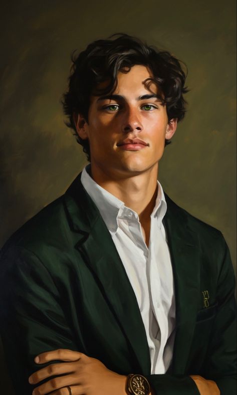 Hogwarts Legacy Mc, Brown Hair Male, Fantasy Story Ideas, Improve Your Style, Character Inspiration Male, Hogwarts Legacy, Tableau Art, Story Characters, Gay Art