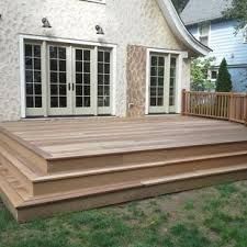 Mahogany Deck, Mahogany Decking, Outside Stairs, Contemporary Deck, Building Design Plan, Scandinavian Rustic, Deck Pictures, Custom Gates, Rustic Coastal