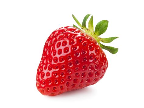 Single Strawberry, isolated on a white background Strawberry Background, Strawberry Drawing, Strawberry Png, Fruits Drawing, Fruits Photos, Fruits Images, Fruit Photography, Milk Shakes, Strawberry Plants