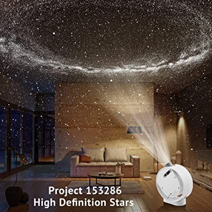 Excellent Image Experiences: LaView Star projector uses 8 sets high light transmission (LTR) optical lens and 3 Level light adjustable green laser light. Our galaxy projector has an ultra-large projection area of up to 130 square feet which provides an incredibly lifelike image, you may enjoy the happy time with your family or friends at home. Home Planetarium, Light For Room, Led Lights For Bedroom, Adult Gifts, Galaxy Projector, Lights For Bedroom, Trending Gadgets, Laser Light, Star Projector