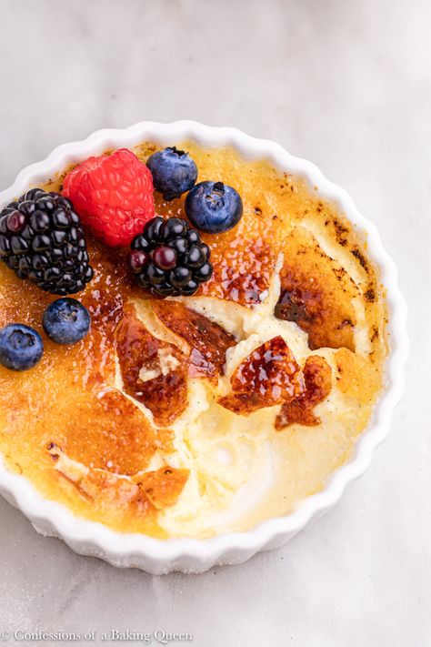 Best Creme Brulee, Best Creme Brulee Recipe, White Chocolate Creme Brulee, Creme Brulee Recipe Easy, Cream Brulee, French Dessert Recipes, Creme Brulee Recipe, Brulee Recipe, Make Ahead Desserts