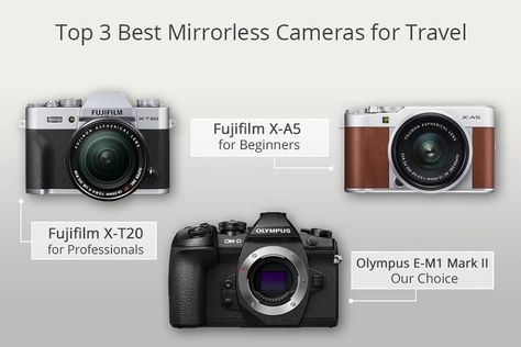 10 Best Mirrorless Cameras for Travel Review - Best Mirrorless Cameras for Affordable Prices Best Mirrorless Camera, Best Camera For Travel, Best Travel Camera, Best Cameras, Mirrorless Camera Photography, Cheap Digital Camera, Beginner Photography Camera, Best Cameras For Travel, Camera Prices