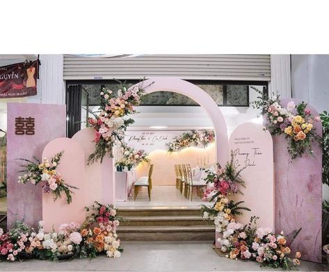 Entry Gate Decoration Wedding, Small Backdrop, Welcome Gate, Entry Arch, Entrance Door Decor, Dekorasi Wedding, Wedding Gate, Nikah Decor, Entrance Arch