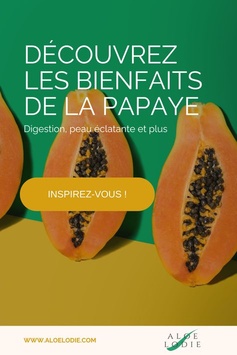 La papaye est un fruit tropical aux nombreux points forts et avantages pour notre organisme et la qualité de notre peau. Papaya, Fruit