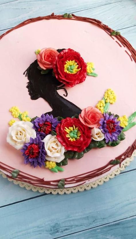 Women's Day Cake Design, Womens Day Cake Ideas, Women Day Cake, Womens Day Cake, Cupcakes Decoration Ideas, Cupcake Frosting Techniques, Cake Women, Cupcake Recipes For Kids, Bakery Art