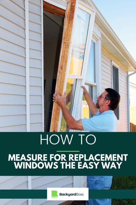 Replacing your home windows is a huge investment. In order to ensure that you're not wasting money, getting proper measurements of your windows is vital. In this article, we're showing you how to measure for replacement windows yourself and save money! Diy Window Replacement, Replace Windows, Standard Window Sizes, Slider Window, Single Hung Windows, Window Reveal, Window Company, Old Homes, Classic Window