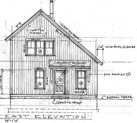 Salt Box House Plans, Saltbox House Plans, Micro House Plans, One Bedroom House Plans, Timber Frame Plans, Salt Box House, Saltbox House, Passive House Design, Beach House Plan