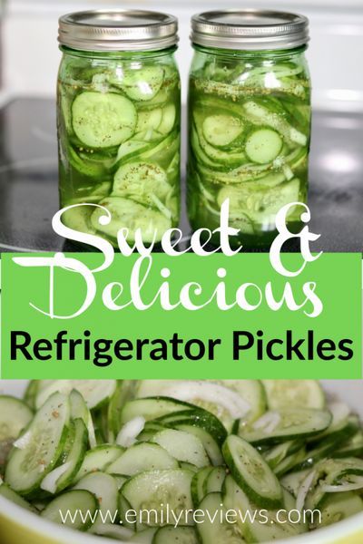 7 reviews · 1 hour · Vegan Gluten free · Makes 2 Quarts · I remember my grandmother making ‘refrigerator pickles’ when I was little. I have always loved the sweet, vinegary taste. I feel like they go well with almost any meal! Now that it is c… Sweet Refrigerator Pickle Recipe, Easy Refrigerator Pickles No Cook, Homemade Cucumber Pickles, Refrigerator Sweet Pickles Recipe, Pickles Homemade Easy Refrigerator, Refrigerator Pickles Sweet, Sweet Pickles Homemade Easy, Pickle Recipes Refrigerator, Best Refrigerator Pickles