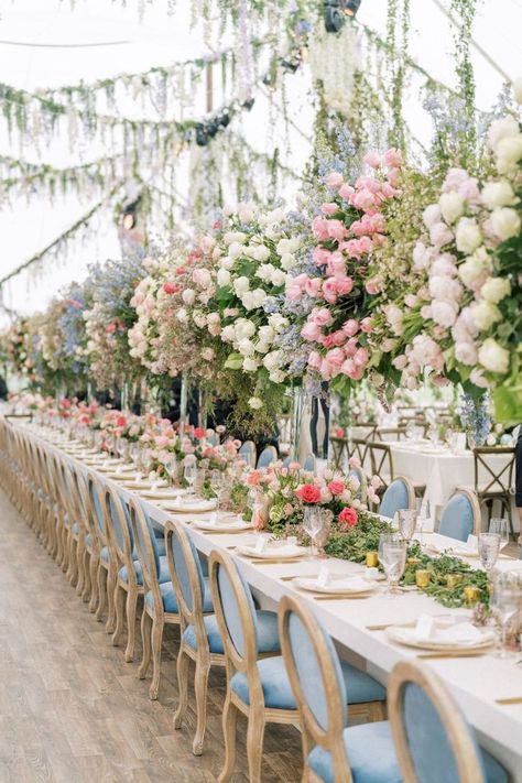 Whimsical, romantic, elegant and full of family flair – all elements to combine into the perfect recipe for Alex Drummond-Scott’s, the Pioneer Woman’s daughter, dream of a wedding day! Jewel Tone Wedding Decor, Monterey Wedding, Wedding View, Wedding Venue Decorations, Venue Decor, Whimsical Garden, Dreamy Wedding, Pioneer Woman, Wedding Planning Tips