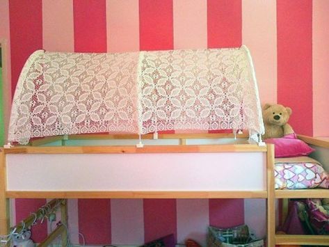 The Endlessly Hackable KURA Bed: Ideas for Getting a Whole New Look Kura Bed Tent, Ikea Hack Lit, Kura Bed Hack, Ikea Kura Bed, Murphy Bed Ikea, Kura Bed, Ikea Kura, Murphy Bed Plans, Ikea Kids