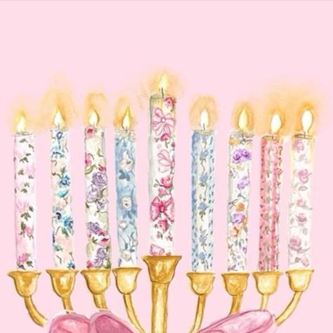 LoveShackFancy 🎀 on Instagram: "Spreading love and light this holiday season 💗🎀💞 We’re so excited to share our beautiful handpainted Hanukkah and holiday notecards available for purchase from stores 💓 #holidayseason #holidaydecorating #holidays #pink #pinkaesthetic #giftguide" Pink Hanukkah Aesthetic, Chanukah Aesthetic, Hanukkah Wallpaper, Hanukkah Aesthetic, Jewish Aesthetic, Jewish Decorations, Jewish Inspiration, Hanukkah Diy, Hanukkah Art