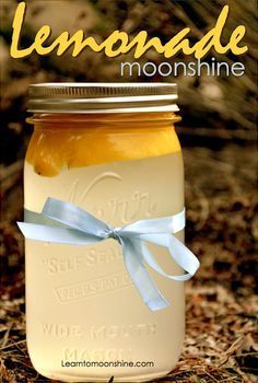 Lemonade Moonshine Recipe, Homemade Moonshine, Homemade Alcohol, Fresh Squeezed Lemonade, Homemade Liquor, Liquor Recipes, Moonshine Recipes, Liqueurs Recipes, Summertime Drinks