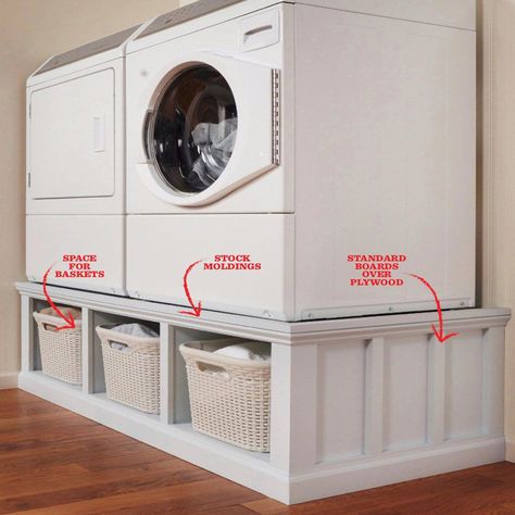 Receive fantastic suggestions on "laundry room storage diy budget". They are actually readily available for you on our web site. #laundryroomstoragediybudget Laundry Room Pedestal, Laundry Room Tables, Washer And Dryer Pedestal, Laundry Room Update, Room Storage Diy, Laundry Pedestal, Laundry Room Remodel, Laundry Room Inspiration, Laundry Decor