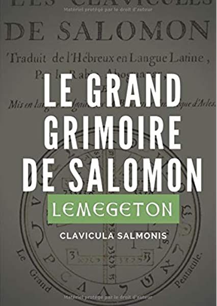 Amazon.fr - Le Grimoire du Roi Salomon: La clavicule du Roi salomon - Clavicula Salmonis Rex - Salomon, Le Roi, Barault, Monseigneur - Livres Grand Grimoire, King Solomon, Old Testament, Business Account, Machine Learning, Kindle Reading, Book 1, Kindle Books, Proverbs