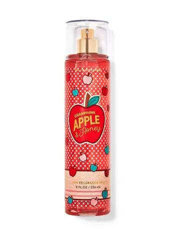 Champagne Apple & Honey Fine Fragrance Mist | Bath & Body Works Apple And Honey, Apple Honey, Pink Lady Apples, Bath And Body Works Perfume, Fine Fragrance Mist, Mist Spray, Fragrance Design, Fragrance Mist, Body Mist