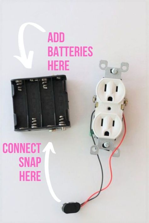 Diy Battery Operated Lamp, How To Plug In Lamps In Middle Of Room, Floor Outlets, Electric Outlets, House Maintenance, Survival Hacks, Battery Lamp, Lamp Wire, Bachelorette Pad