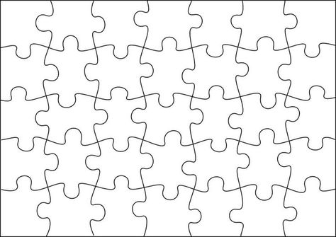 Puzzle Printable, Create Your Own Puzzle, Puzzle Template, Scroll Saw Patterns Free, Free Puzzles, Crossword Puzzles, Scroll Saw Patterns, Puzzle Piece, School Counseling