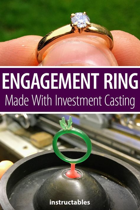 Diy Engagement Ring, Investment Casting, Wax Molds, Jewelry Workshop, Make Your Own Jewelry, Electronic Engineering, Casting Jewelry, Ring Metal, Metal Work