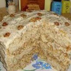 I have a hickory nut cake recipe from by G-grandfather;s sisters diary- she used to make it for him. We've been collected and cracking hickory nuts go give it a go! Nut Cake Recipes, Nuts Cake, Christmas Nuts, Nut Cake, Cake Pattern, Sugar Plums, Nut Recipes, Special Desserts, Amish Recipes