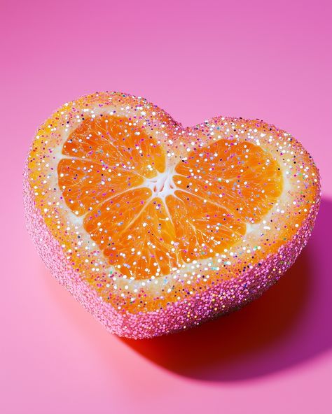 Glittery citrus hearts for my sweethearts (you!) 🍊🍋‍🟩🍋 🏷️ 🏷️ tag dag 🏷️🏷️ #glitter #sparkles #glittergirls #citrus #fruit #prettyfruit #thisisnotreal #aiart #aidesign #prettyfood #edibleart #sequins #pinterestgirl #pinterestaesthetic #pinkaesthetic #pinkcore #glittercrafts #girlygirl Heart Shaped Fruit, Pink Orange Aesthetic, Glitter Fruit, Glitter Food, Fruit Collage, Random Numbers, Heart Fruit, Fruit Hearts, Glitter Crafts