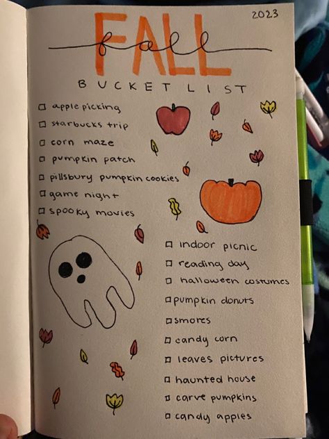 Fall Bucket List Poster Board, Leaf Pile Aesthetic, Fall Bucket List Poster, Autumn Bucket List Journal, Fall Bucket List Journal, Fall List Bucket, Fall Bucket List For Friends, Fall Activities For Friends, Fall Stuff To Do