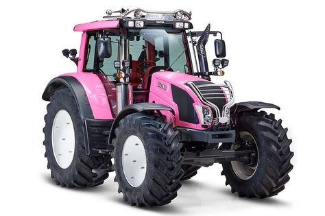 Fendt Pink Vehicles, Pink Tractor, Poodle Cuts, Young Farmers, Combine Harvester, Vintage Tractors, Pink Pink Pink, Big Boy Toys, Massey Ferguson