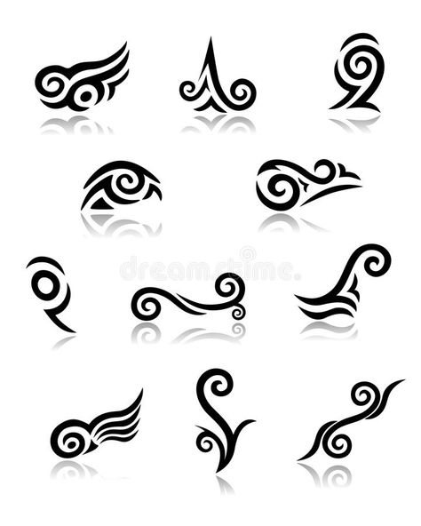 Koru Tattoo, Tattoo Elements, Maori Symbols, Maori Koru, New Zealand Tattoo, Fern Tattoo, Maori Tattoos, Water Tattoo, Pisces Tattoos