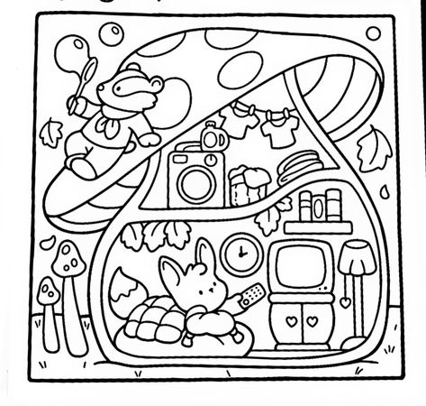 Coloring Pages Cute Kawaii, Cute Colouring In Pages Aesthetic, Coco Wyo Coloring Pages Printable, Coloring Book Pages Aesthetic, Colouring Pages Aesthetic, Coco Wyo Coloring Pages, Aesthetic Colouring Pages, Cute Coloring Pages Aesthetic, Cute Aesthetic Coloring Pages