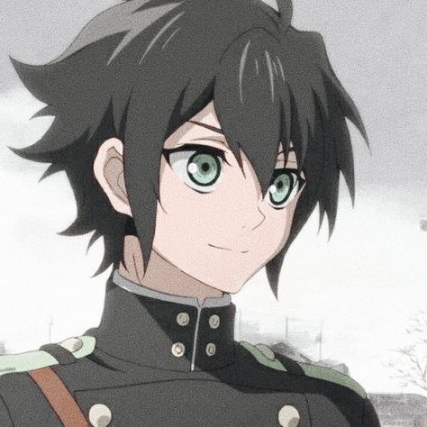 Yuu Hyakuya Icon, Green Eyes Anime Character, Yuichiro Hyakuya Icons, Best Anime Icons, Yuu Hyakuya, Mika Yuu, Yuuichirou Hyakuya, Yuichiro Hyakuya, Mikaela Hyakuya