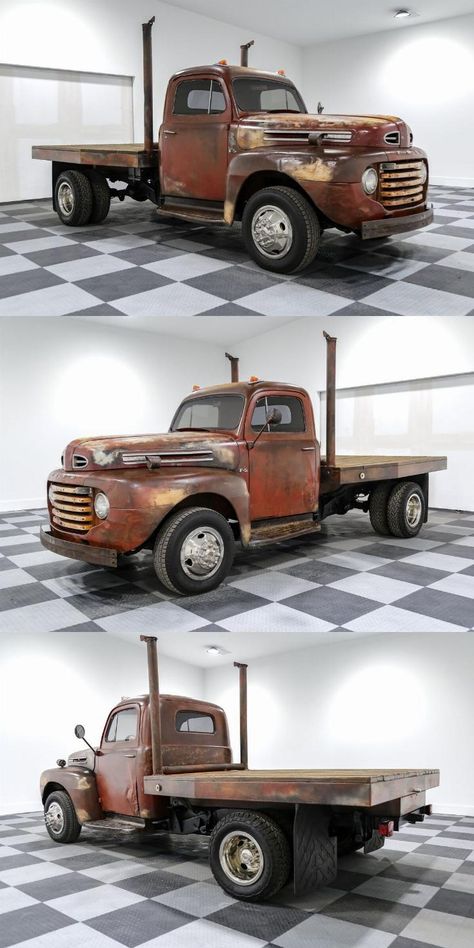 1948 Ford F5 Flatbed 1946 Ford Truck, Ford Flatbed, Patina Truck, 49 Ford F1 Truck, 1948 Ford Truck, 1947 Ford Super Deluxe, Ford Dually Flatbed, Ford F Series, Ford Truck