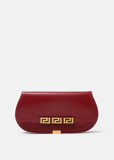 Greca Goddess Clutch - V1 Mini Bags & Clutches Red Versace, Versace Bag, Versace Bags, Designer Crossbody, Designer Shoulder Bags, Samsung Gear Fit, Mini Bags, Online Design, Crossbody Shoulder Bag